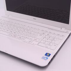大容量HDD-750G ホワイト ノートパソコン 15.6型 NEC PC-LS150HS6W