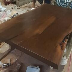 ウォールナット 一枚板 ダイニングテーブル 高級