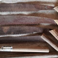 昔から家の倉庫にあった、古い道具あれこれまとめてでも個別に