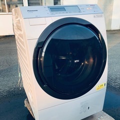 ♦️EJ2507番Panasonic ドラム式電気洗濯乾燥機 【...