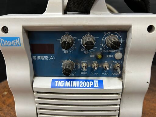 引取限定】ダイヘン TIGMINI200PⅡ TIG溶接機 中古美品【うるま市田場】