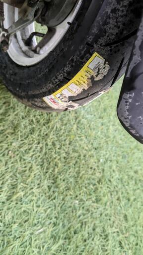 ヤマハ ビーノ 4スト SA37 前後タイヤ新品 原付