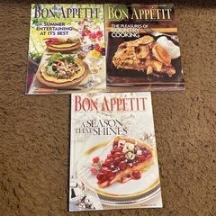 アメリカ料理雑誌　英語　3冊