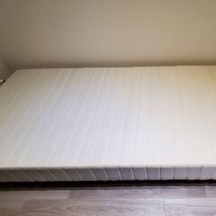 【ネット決済】マットレス一体型シングルベッド