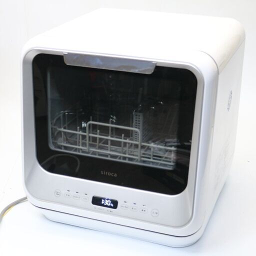128) Siroca シロカ 食器洗い乾燥機 SS-M151 2020年製 16点 2人用
