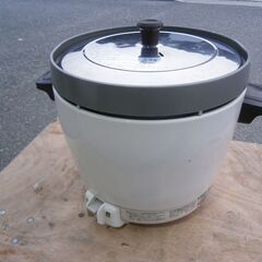 ☆中古品 リンナイ LPガス炊飯器 2升炊き RR-20SF2 2018年製 動作問題