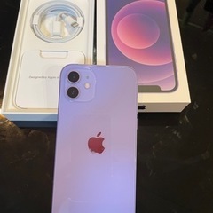 iPhone12 本体　64GB パープル　SIMロック解除済　2台セット未使用