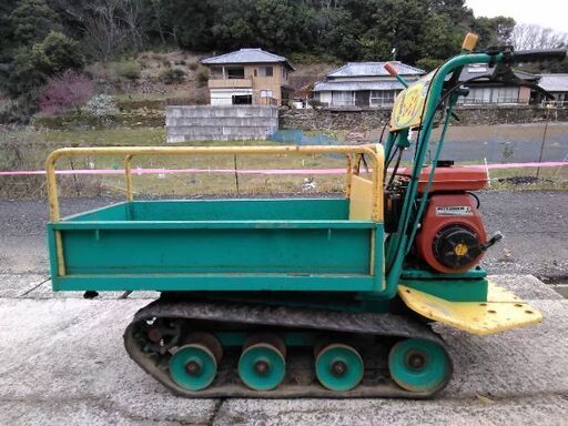 運搬車 チクスイ 手動式ダンプ 立ち乗り乗用、歩行用 実働