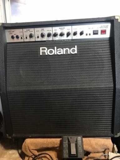 60wギターアンプ Roland GC-408 - 弦楽器、ギター