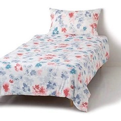 フランフラン  ベッドパッド&枕カバー　フラワー　冷感寝具