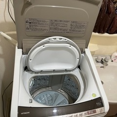 2020年美品日立全自動洗濯機 BW-DV80E  乾燥付き ビートウォッシュ＆ドライ 洗濯容量8Kg   乾燥容量4.5Kg 《引取限定》