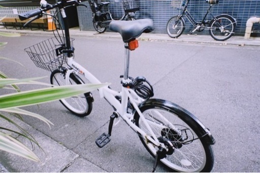 ノーパンク折り畳み自転車(6段変速ギア)