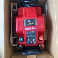 未使用品 マキタ エアコンプレッサー 11リッター 常圧/高圧