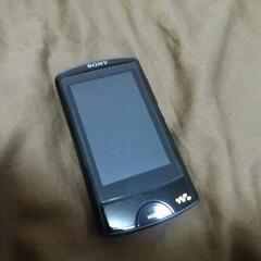 ★値下げしました★ウォークマン(32GB)とワイヤレスドックスピーカー-サイモンミラー ミニパフィンバッグ ハンドバッグ レザー ロゴ 型押し 赤