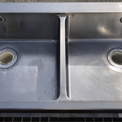 ⭐︎中古品　タニコー　2槽シンク　1200×450×800mm  厨房機器⭐︎