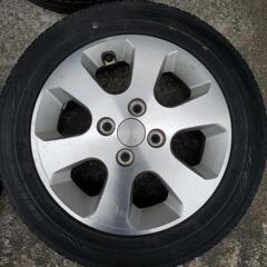 GW値下げ。タイヤ 155/65r14 4本。