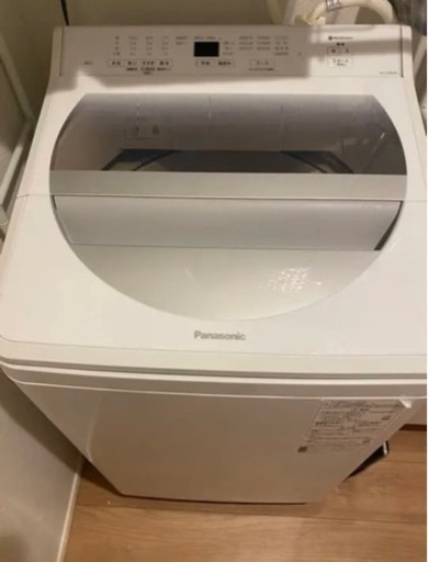 洗濯機 2020年製 パナソニック 8キロ 全自動洗濯機 美品 Panasonic NA