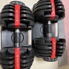 ☆決定☆可変式ダンベル24kg2つとベンチのセット☆