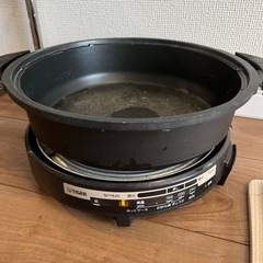 TIGER ホットプレート　鍋　たこ焼き器