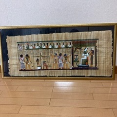 エジプト絵画　パピルス