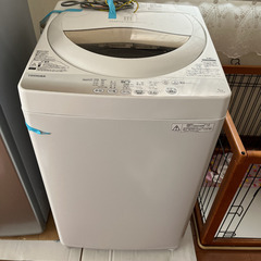 【ネット決済】TOSHIBA AW-5G2(W) 洗濯機