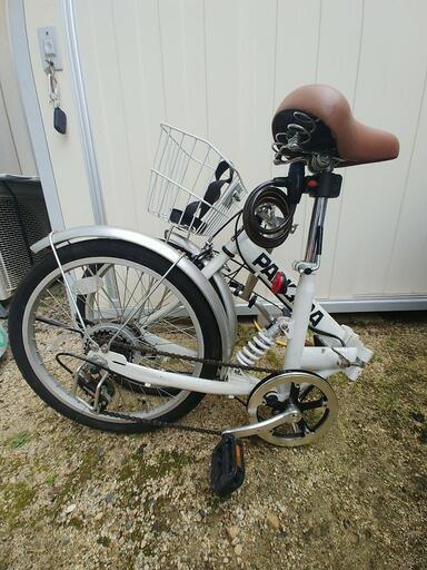 折り畳み式自転車 6段変速 20インチ