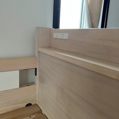 2段ベッド　ハシゴ付き