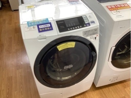 「安心の6ヶ月保証付！！【HITACHI（日立）】ドラム式洗濯乾燥機売ります！！」