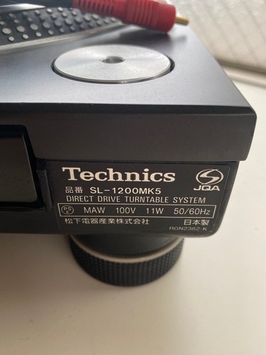 セール！3/30まで！Technics SL-1200MK5 Technics SL1200-MK5 2台