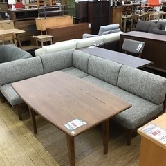 KO-103【ご来店頂ける方限定】ウニコ　WICK オーク材　ベンチダイニング3点セット