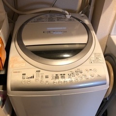 東芝　洗濯機　8kg  取説有り　AW-80VM  2013年製...
