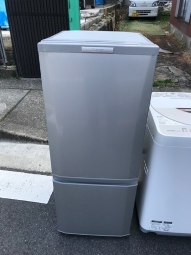 名古屋市郊外配送無料キャンペーン中　三菱　2ドア冷蔵庫　MR-P15Y-S
