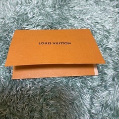 メッセージカード　VUITTON