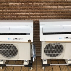 三菱ルームエアコン お掃除機能付き ハイスペックタイプ2台セット