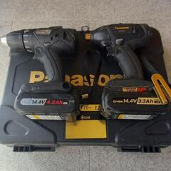 ②インパクトドライバー＆ドリルセット