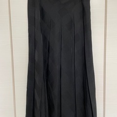 今月処分★ロングスカート　黒　サイズ70
