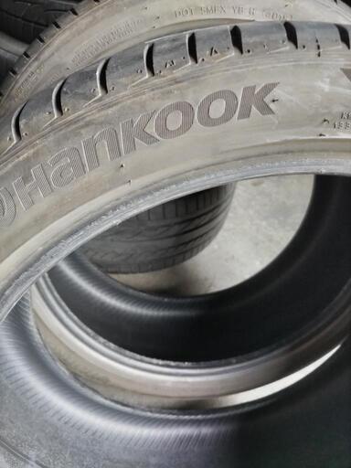 中古タイヤ 225/40R19 2本工賃込み、11,000円