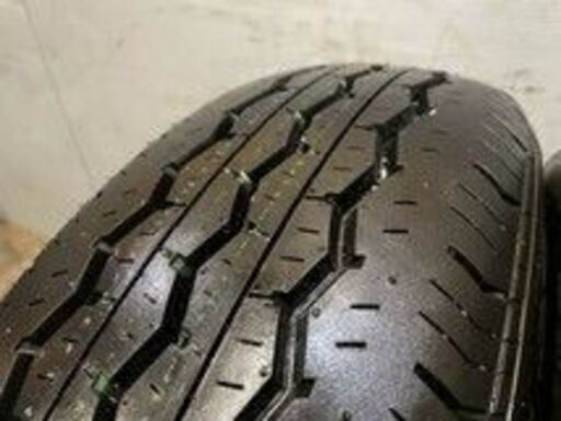 新車外し 2021年製 BS ECOPIA RD613 195/80R15 107/105N LT 15インチ 夏タイヤ 4本 ハイエース レジアスエース等 即決　(JR115) クレジットカード QRコード決済可能