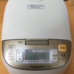 【終了】IH炊飯器 Panasonic SR-HD101-C