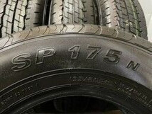 新車外し 2021年製 DUNLOP SP175N 195&frasl;80R15 107&frasl;105N LT 15インチ 夏