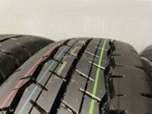 新車外し 2021年製 DUNLOP SP175N 195/80R15 107/105N LT 15インチ 夏 