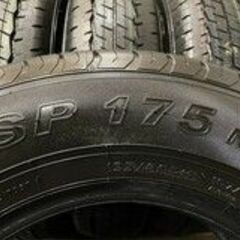 新車外し 2021年製 DUNLOP SP175N 195/80R15 107/105N LT 15インチ 夏 