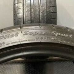 MICHELIN Pilos Super Sport 245/35R19 19インチ 夏タイヤ 2本 バリ溝 ベンツ/Cクラスワゴン audi/A4アバント等　(VTI474)クレジットカード QRコード決済可能