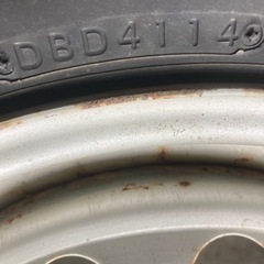 引き取り限定　パジェロミニ　冬タイヤ