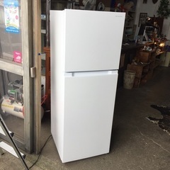 福岡市内配送無料 HR-G13A-W 冷蔵庫 ホワイト [2ドア /右開きタイプ /134L]