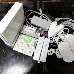 【限界値下げ】Wii 本体 リモコン ヌンチャク コントローラー...