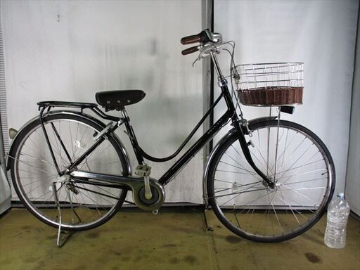 B849　限定特価　整備済み★ブリヂストン　カジュナ　ベルト　ブラック★ 中古自転車 【27インチ 】
