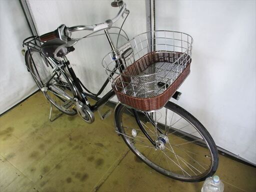 B849　限定特価　整備済み★ブリヂストン　カジュナ　ベルト　ブラック★ 中古自転車 【27インチ 】