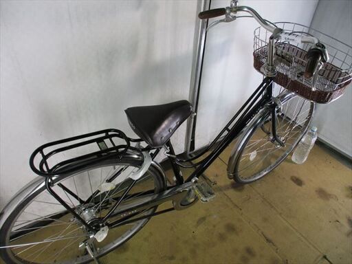 B849　限定特価　整備済み★ブリヂストン　カジュナ　ベルト　ブラック★ 中古自転車 【27インチ 】