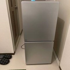 【ネット決済】110ℓ2ドア冷蔵庫　